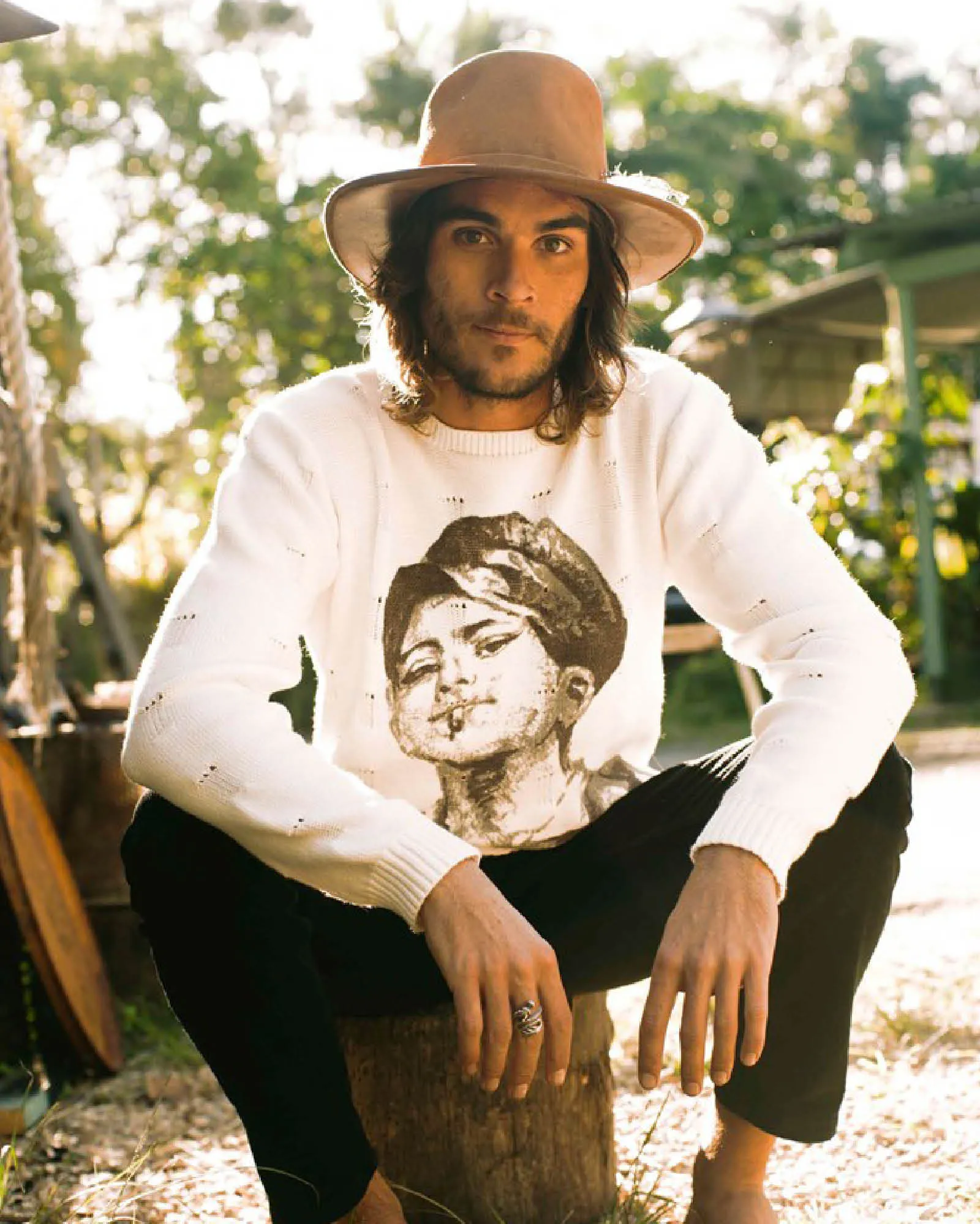 FBS X David Bromley  - Jumper - White