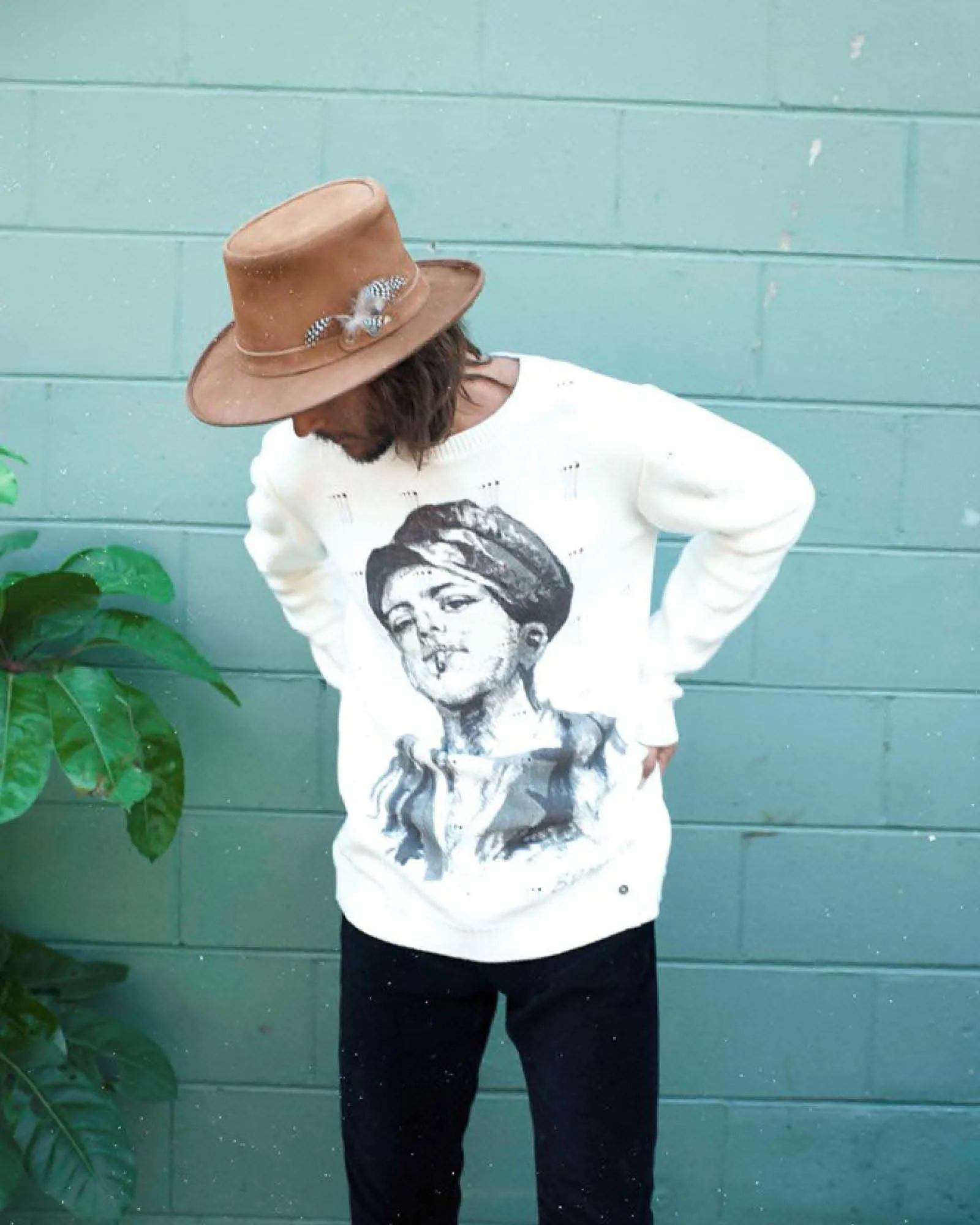 FBS X David Bromley  - Jumper - White
