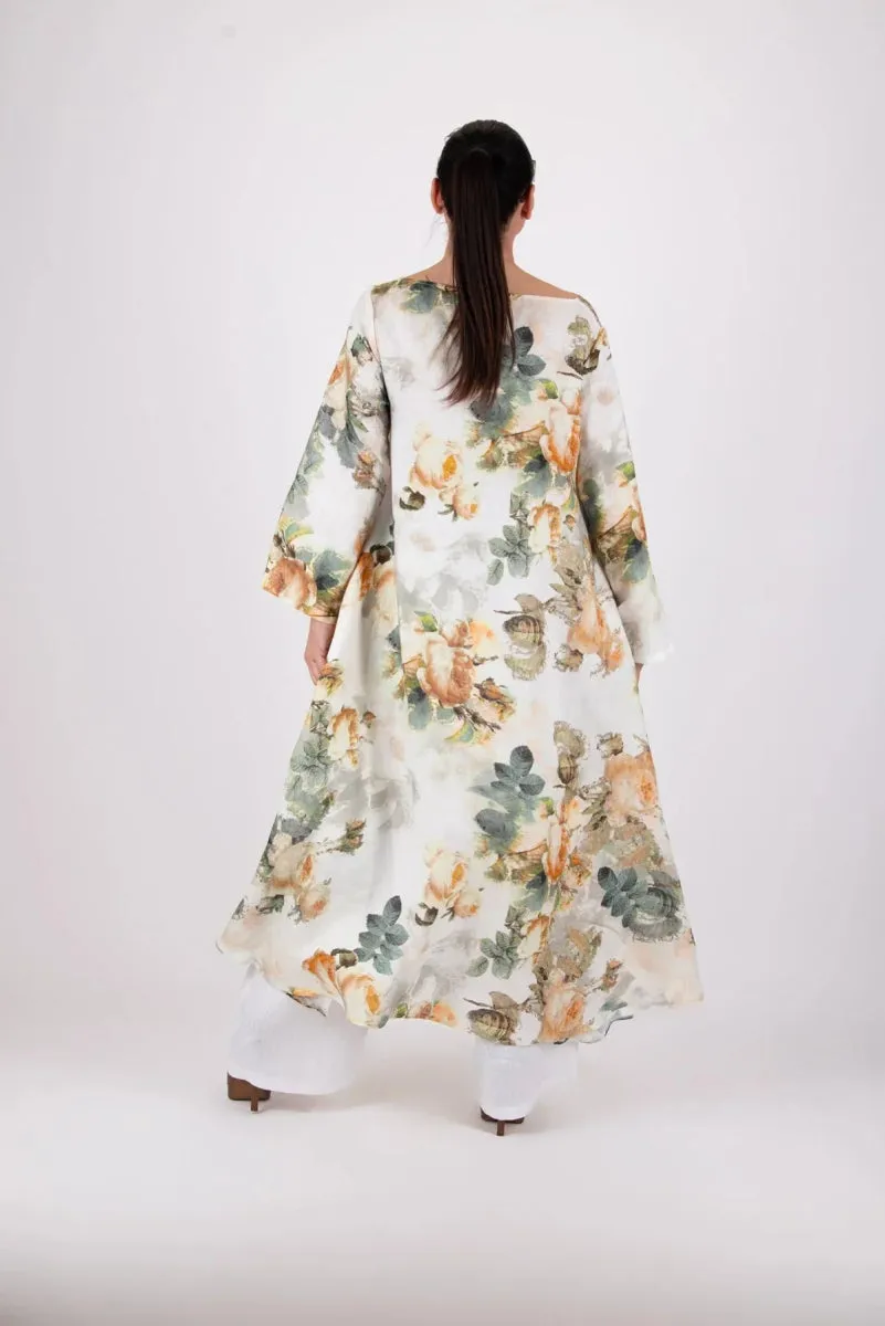 Floral Linen Top JESIKA