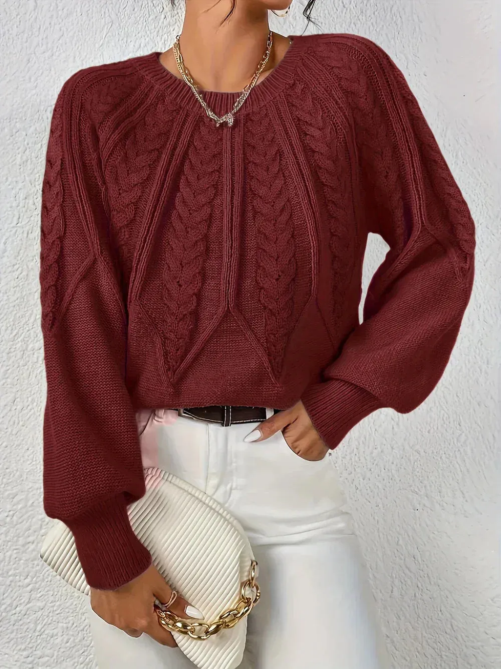 Freya™ – Classic Knit Jumper