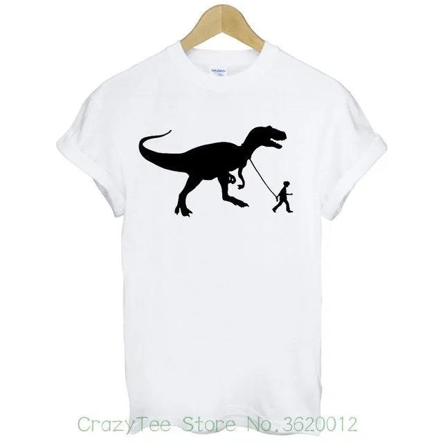 Girls Best Friend T-Rex Dinosaur T-shirt 2 Color Options