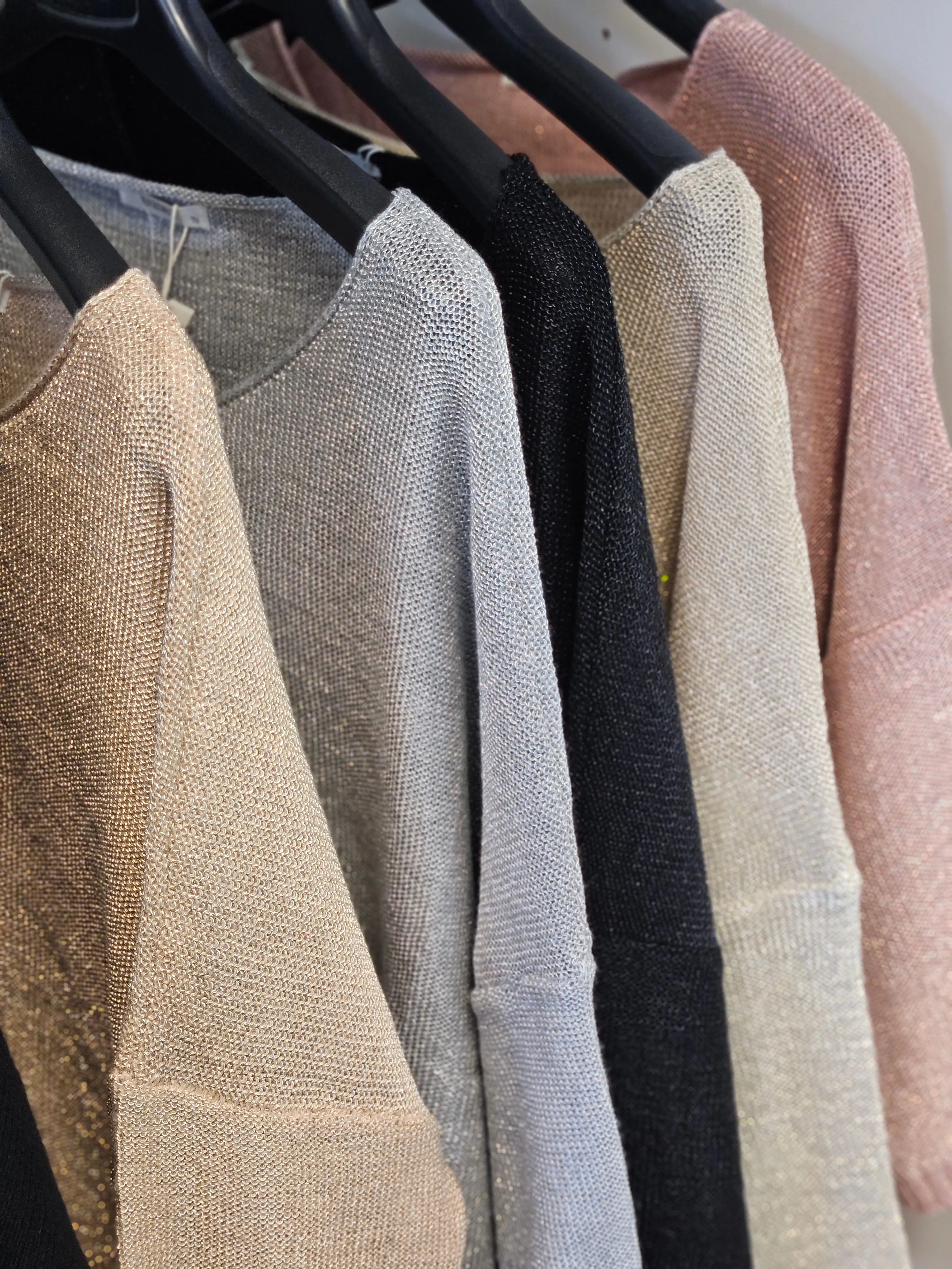 Glinda Metallic Top - (choose your Colour)