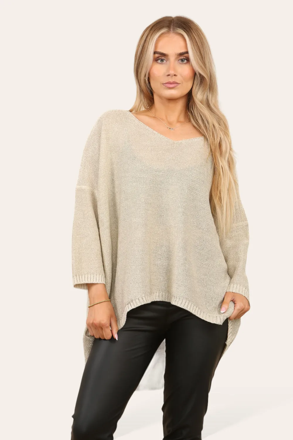 Glinda Metallic Top - (choose your Colour)