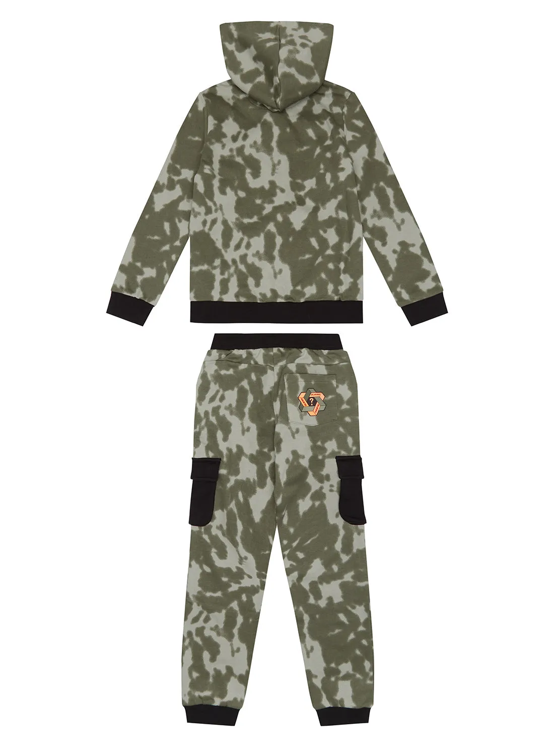Green Khaki Jumper and Pants 2 Piece Set (2-7)