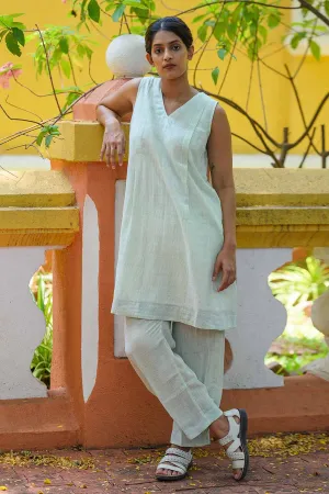 Green Rita Branca Handblock Print Co-Ord Set