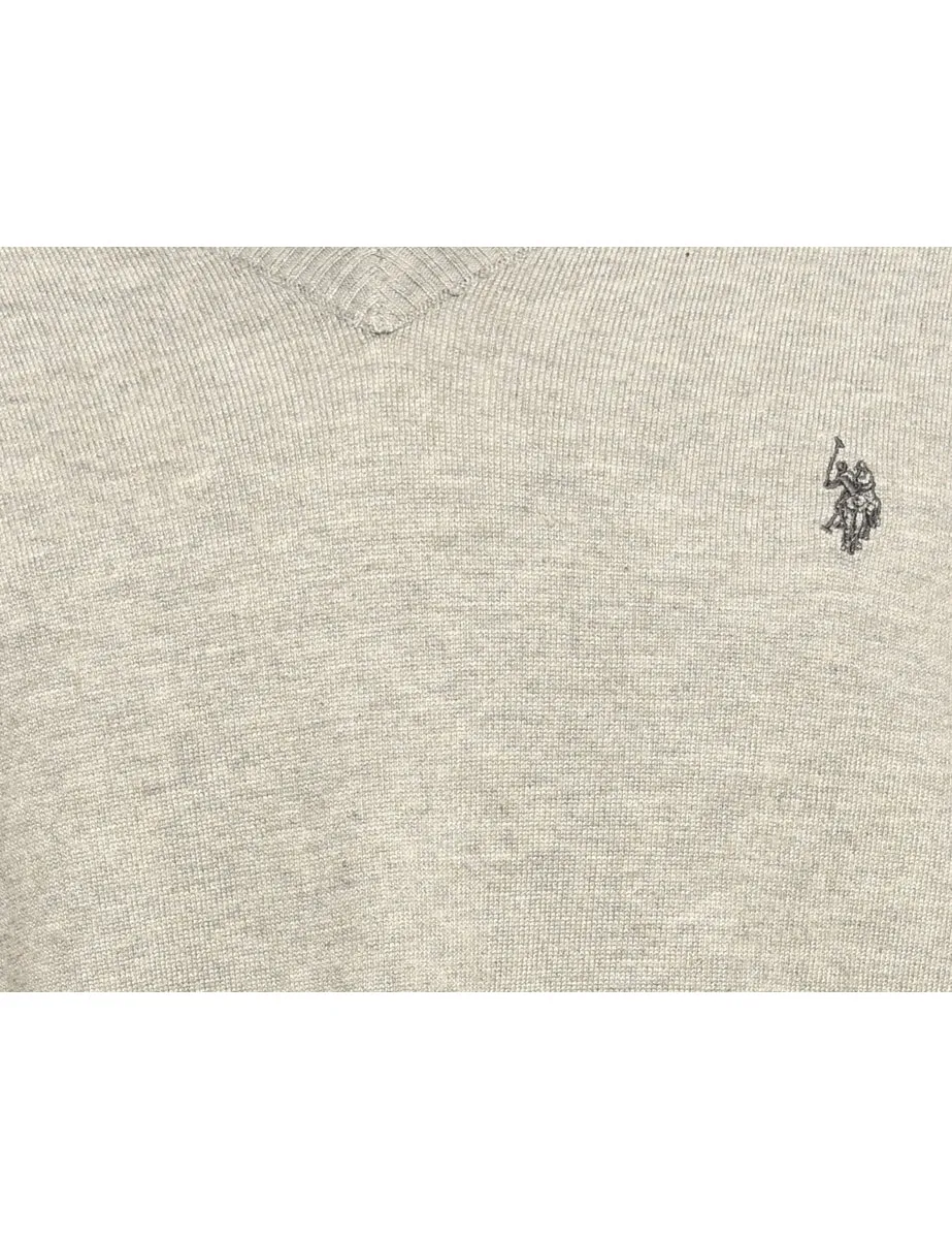 Grey U.S.Polo Assn. Jumper - L
