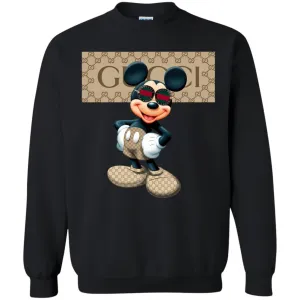 Gucci Mickey Gift Birthday T-shirt Crewneck Pullover Sweatshirt