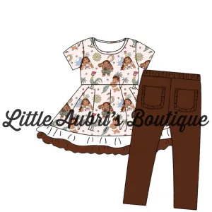 Island Princess Friends Lace Tunic and Leggings Set