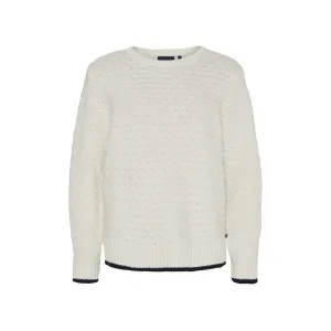 Janey bubble Knit - Pearl