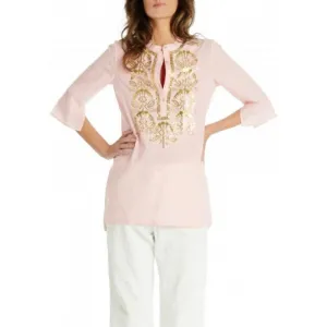 Jasmine Tunic in Nile Pink