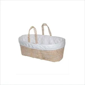Jolly Jumper Moses Basket in White