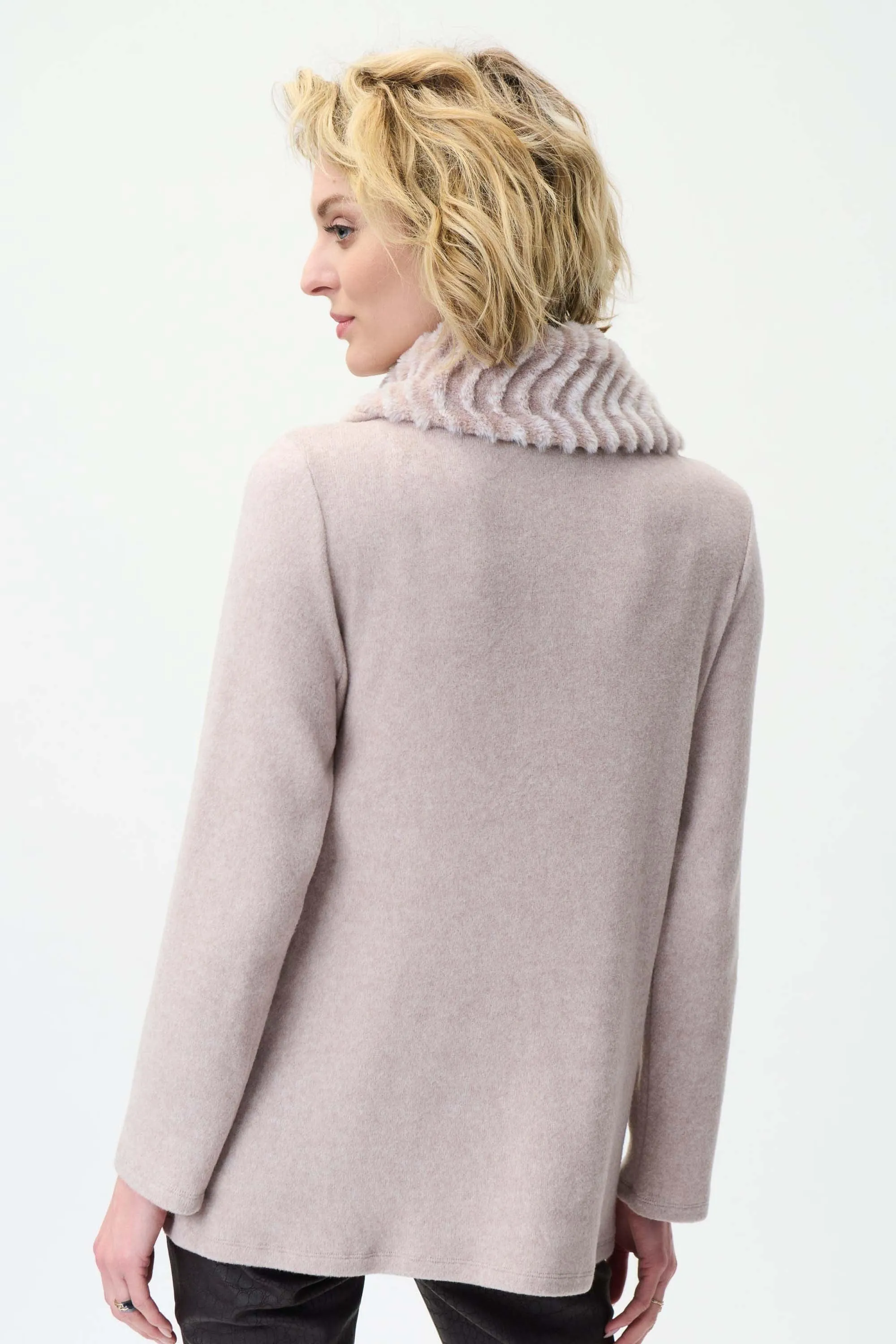 Joseph Ribkoff Oatmeal Tunic Style 224035