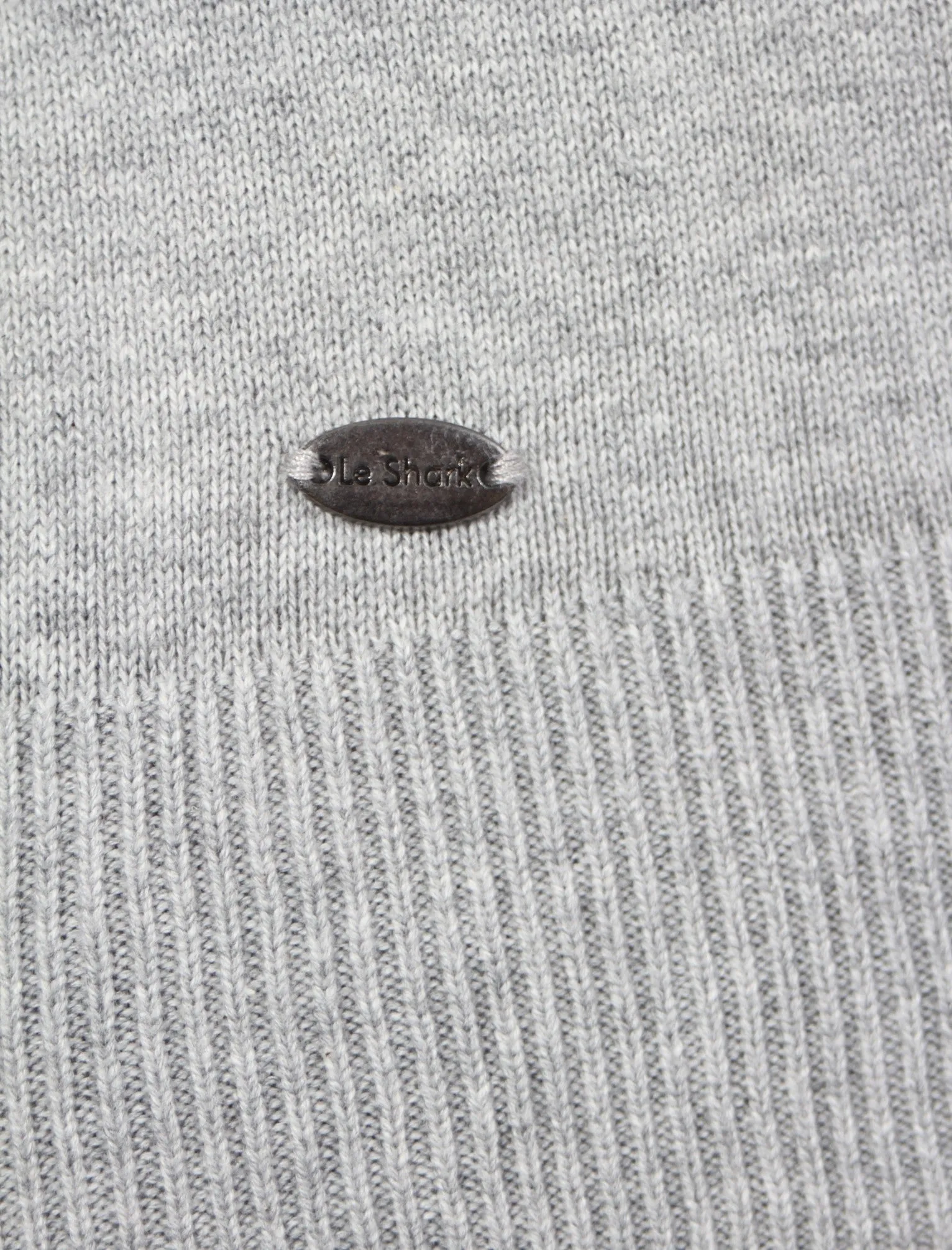 Jumper in Grey Marl - Le Shark