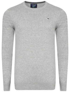 Jumper in Grey Marl - Le Shark