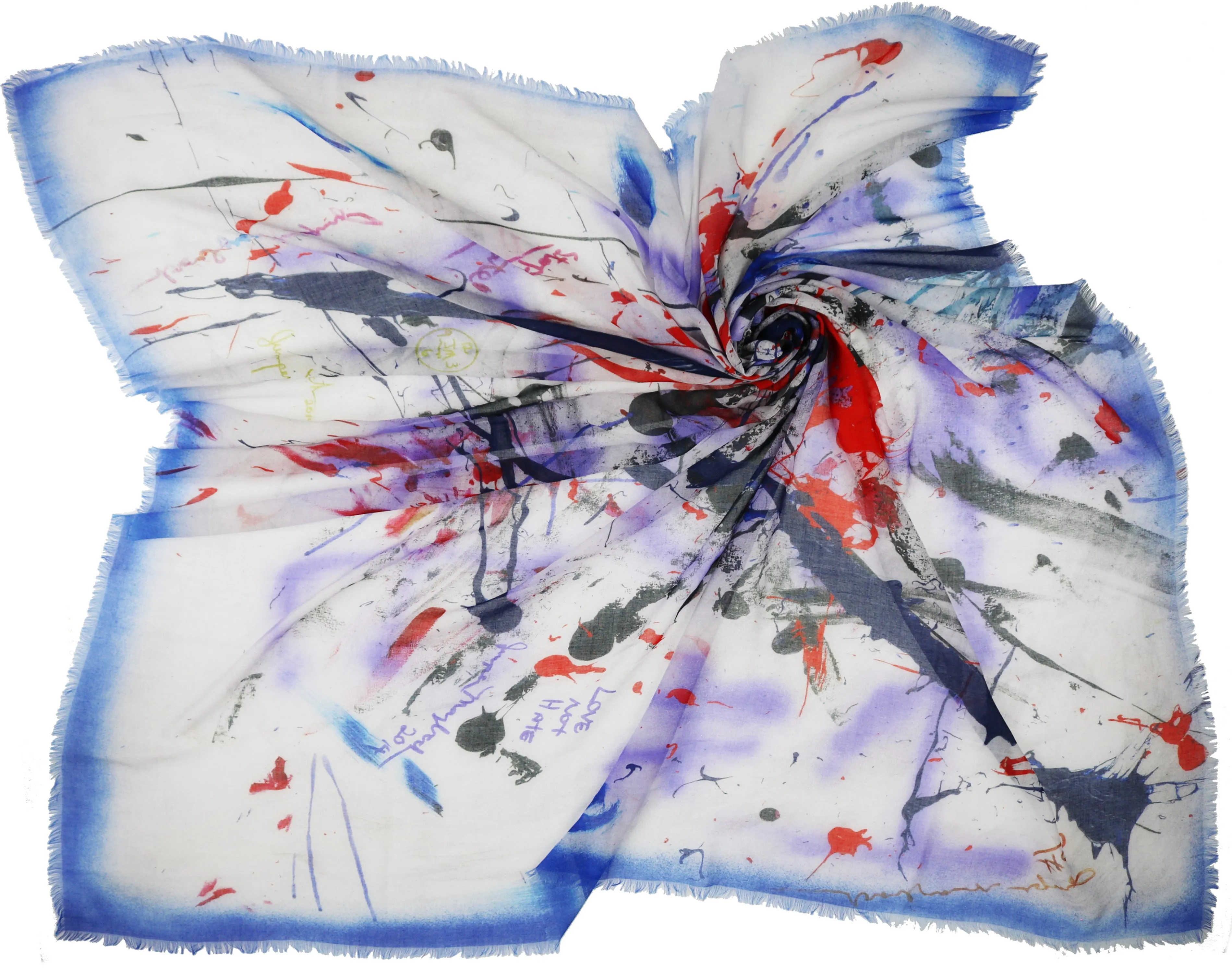 Jumper Maybach X FRAAS "Hate No More" Recycled Polyester Square Scarf