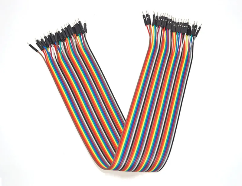Jumper Wires - 40 x 6" FF, MM, MF Dupont Cables (3 Pack of 40)