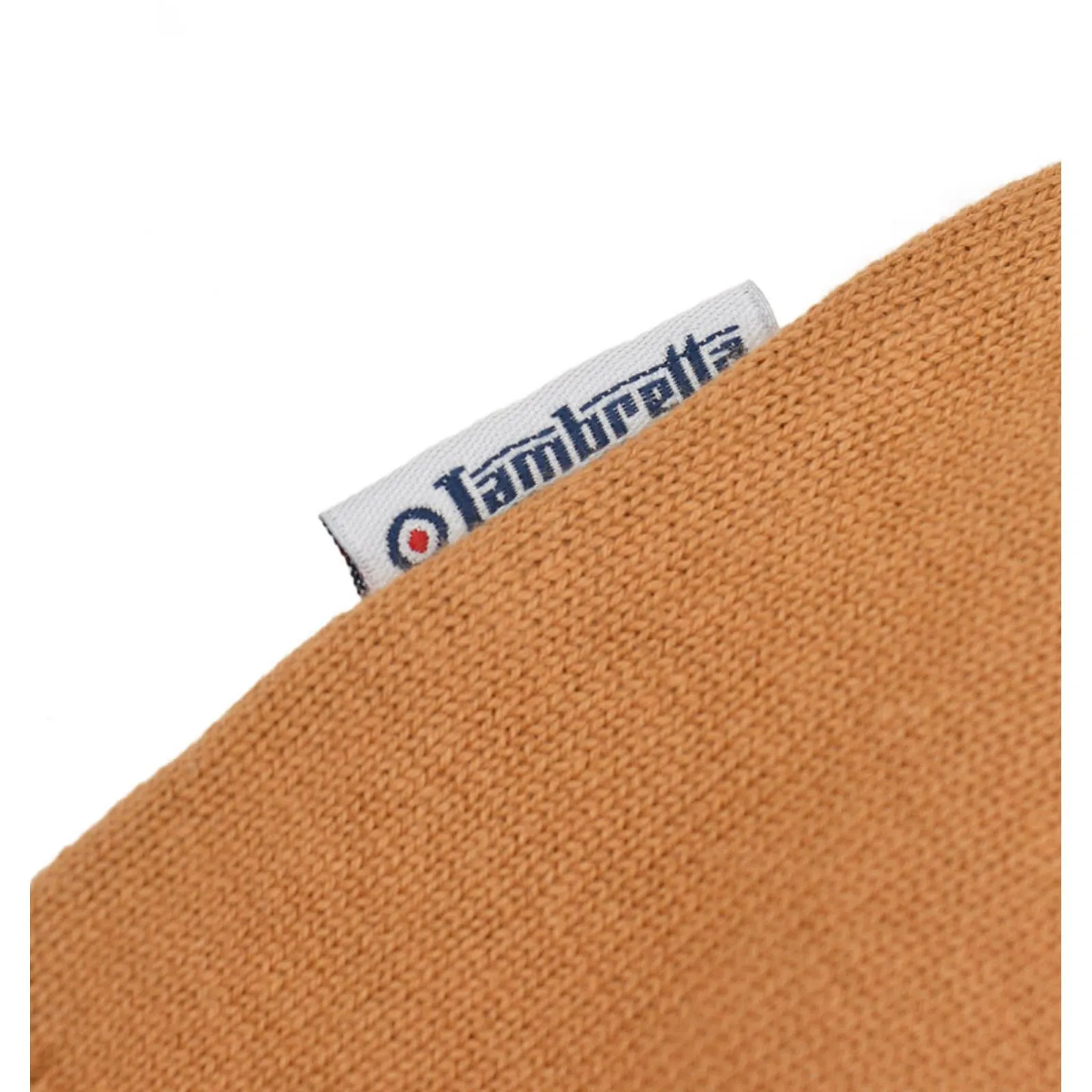 Lambretta Mens Knitted Tipped Long Sleeve Jumper