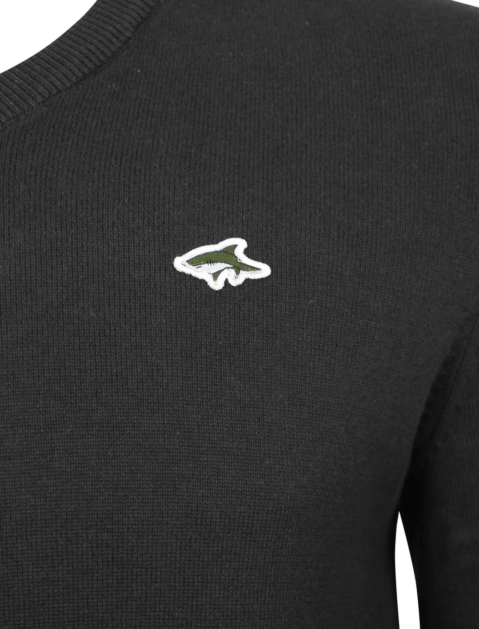Leonard Jumper in Charcoal Marl - Le Shark