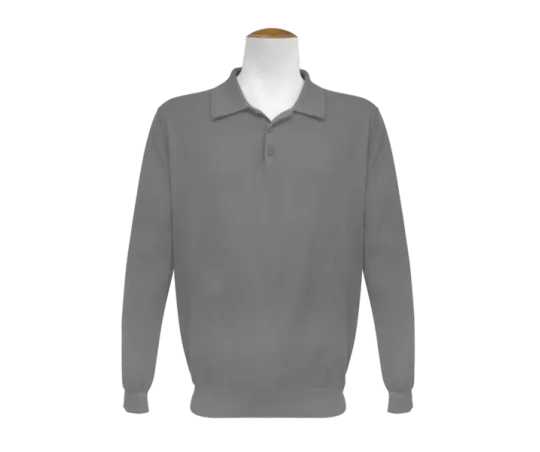 Long Sleeve Jumper - Grey