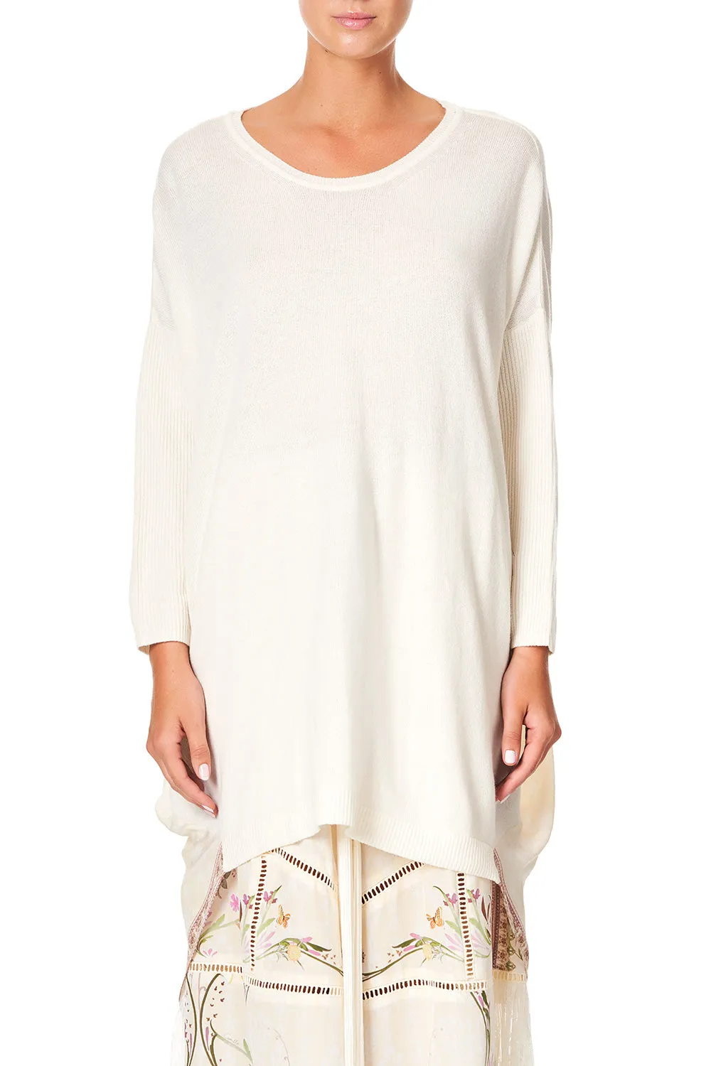 LONG SLEEVE JUMPER WITH PRINT BACK GOLDEN AGE