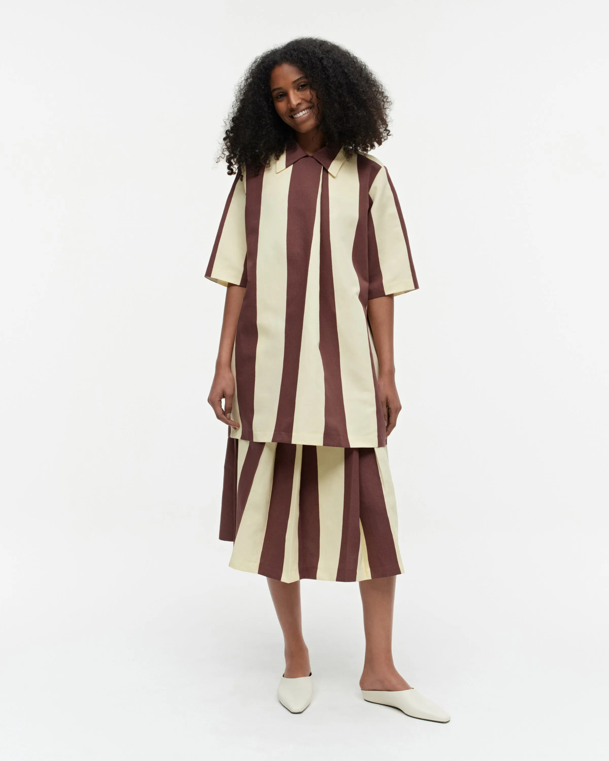 Maalis Bouldi Cotton-Linen Tunic 82cm