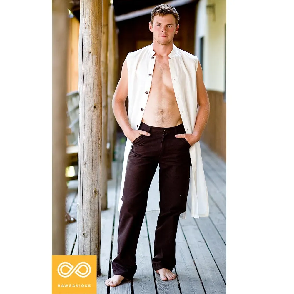 MARCO POLO Sleeveless 100% Organic Hemp Tunic (Unisex)