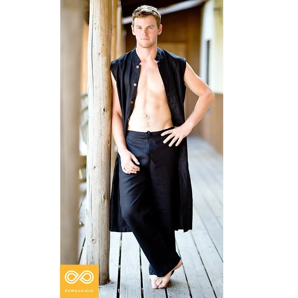 MARCO POLO Sleeveless 100% Organic Hemp Tunic (Unisex)