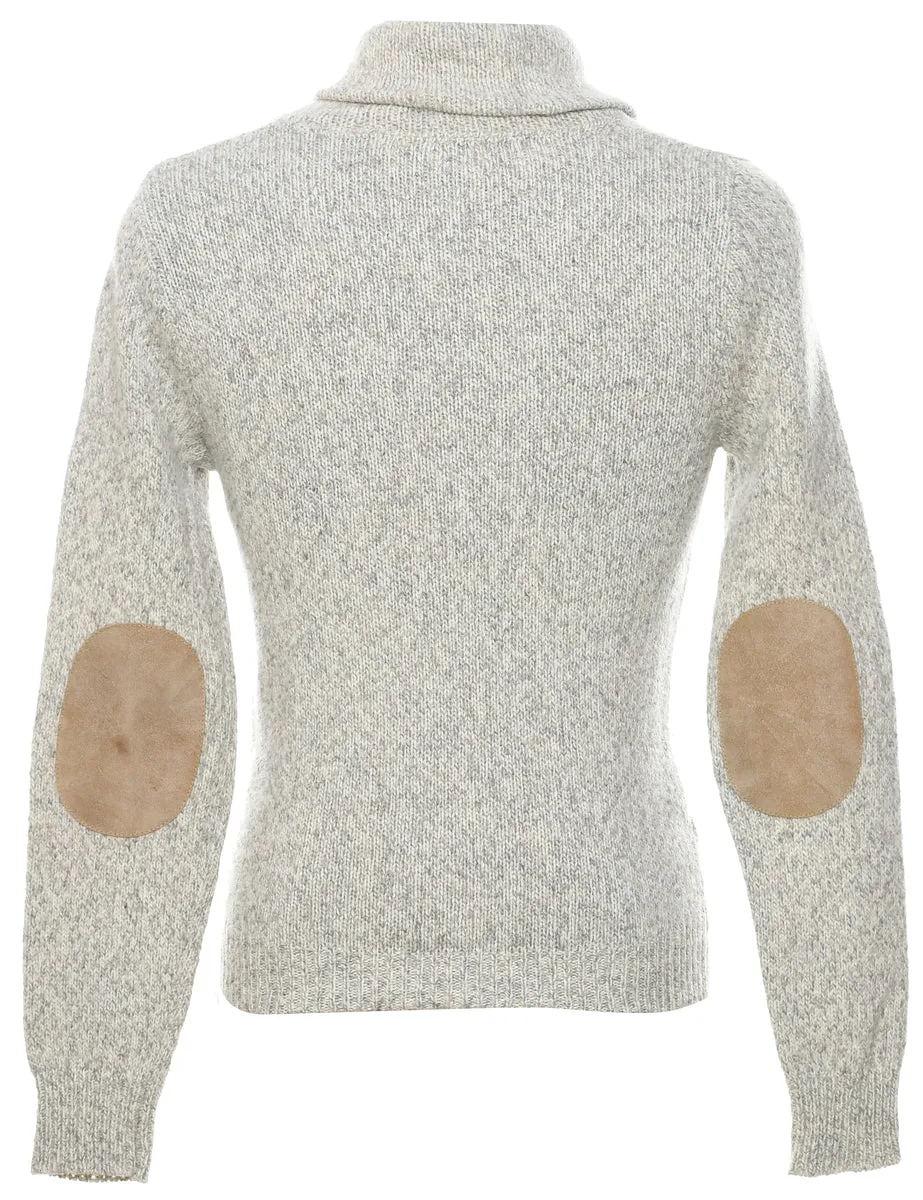 Marl Grey Jumper - S