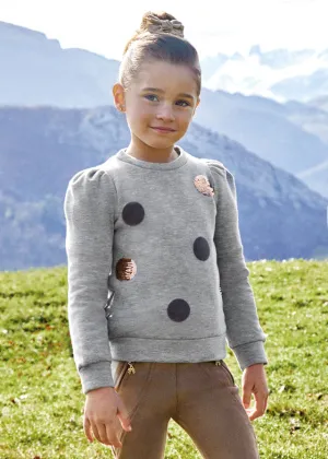 Mayoral 4475 072 - Silver Jumper