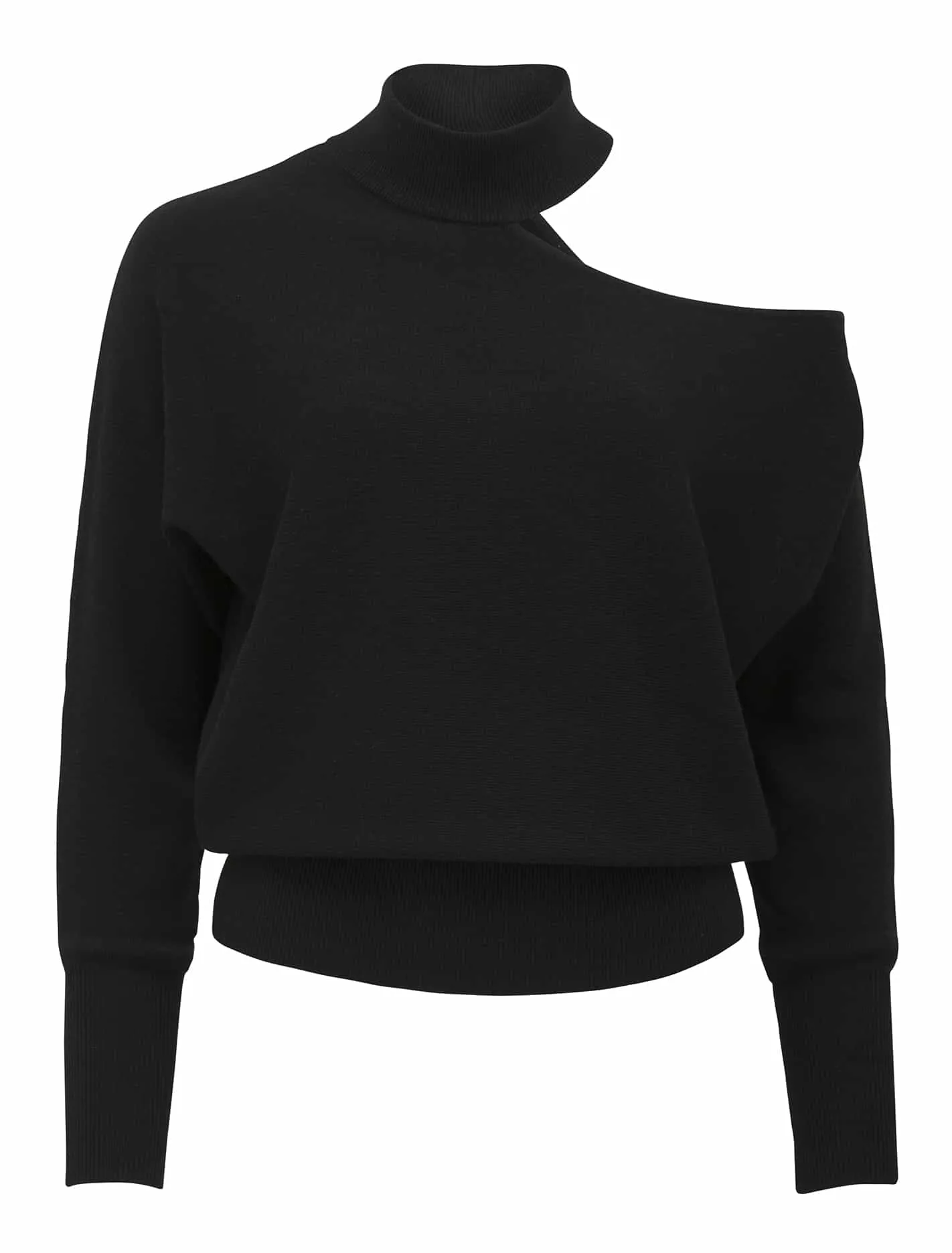 Nelly Cut Out Shoulder Knit Jumper