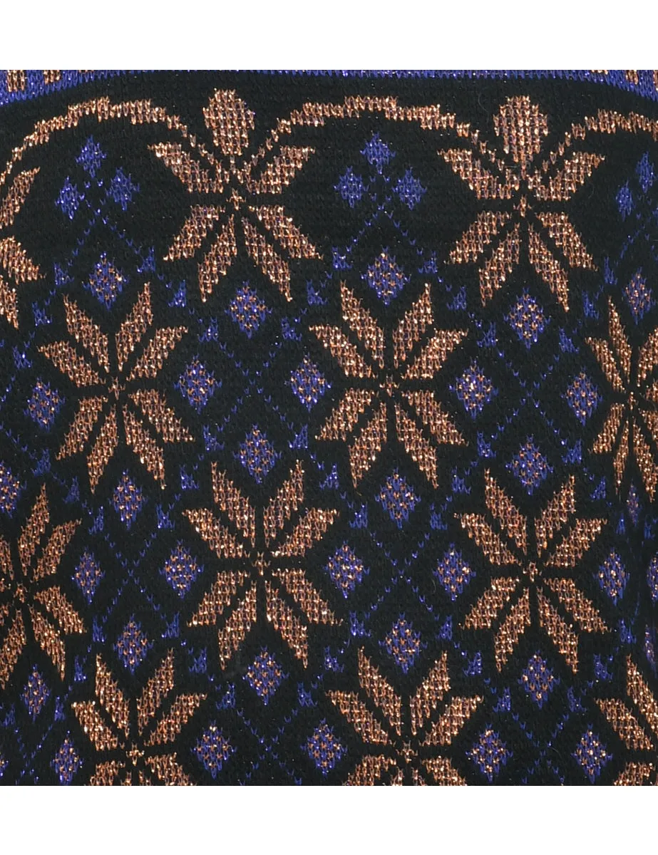 Nordic Black Jumper - M