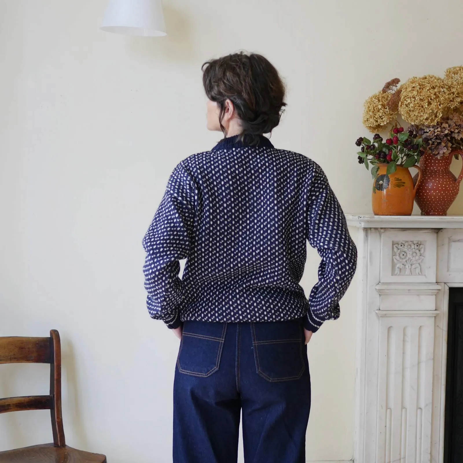 Nordic Jumper - Navy