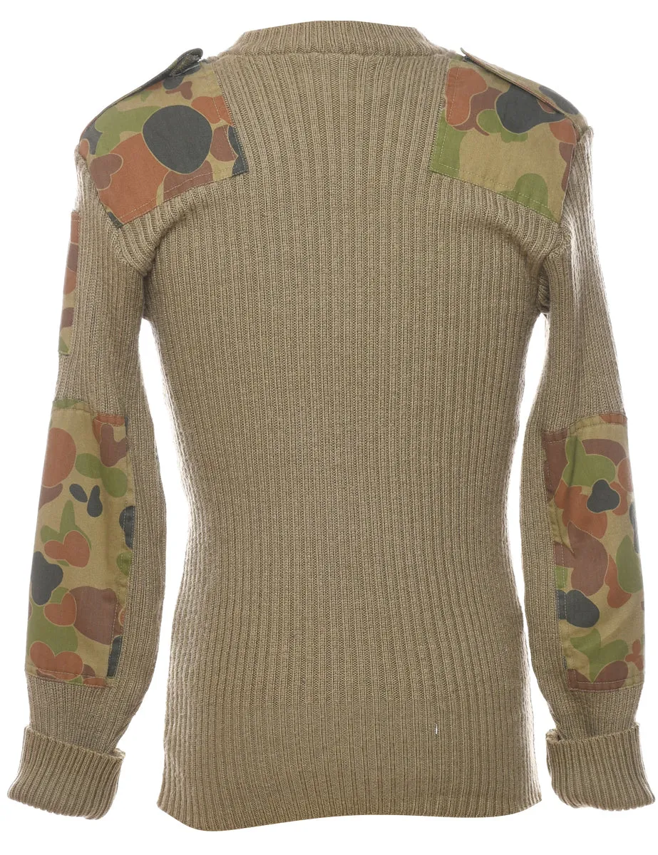 Olive Green Jumper - S
