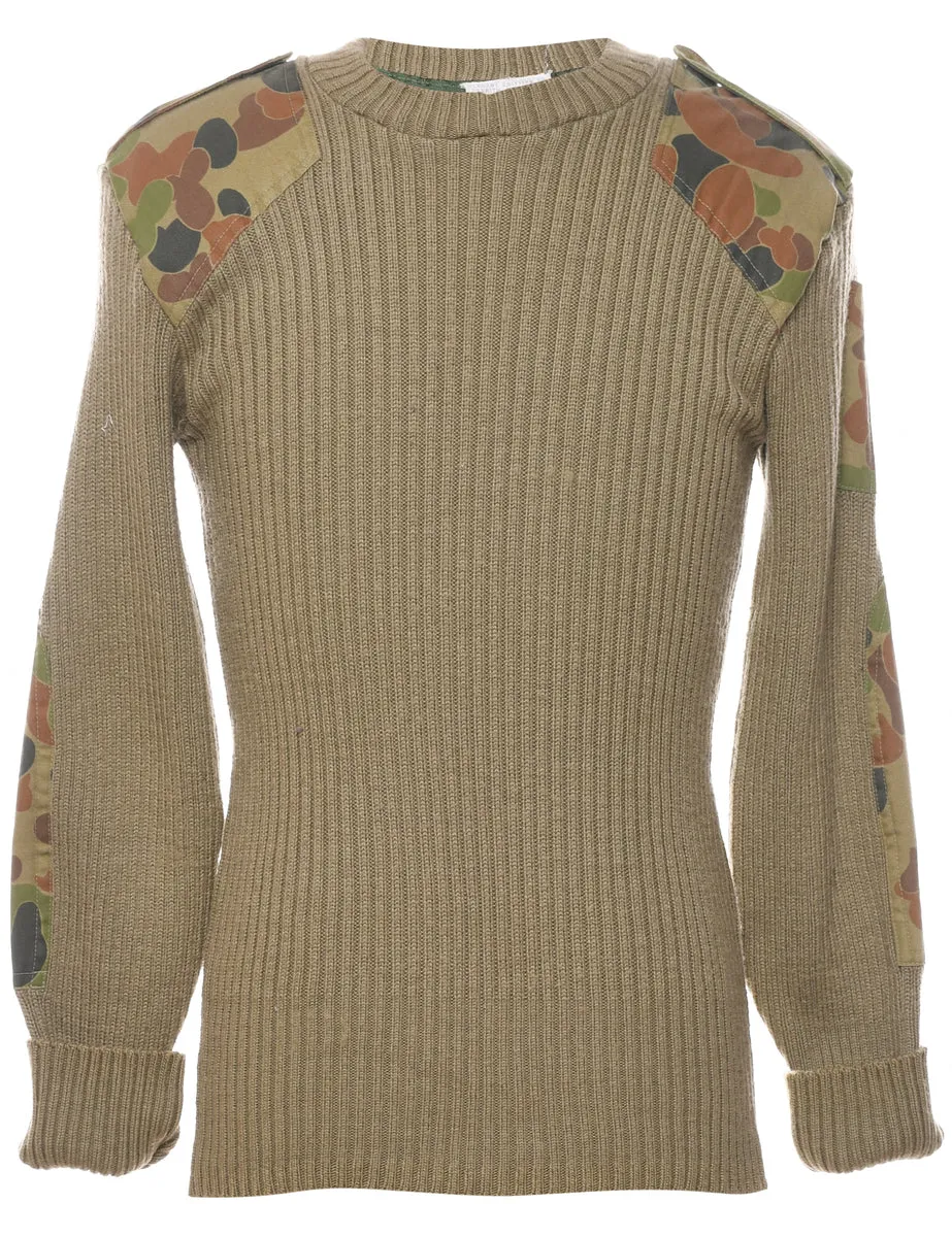 Olive Green Jumper - S