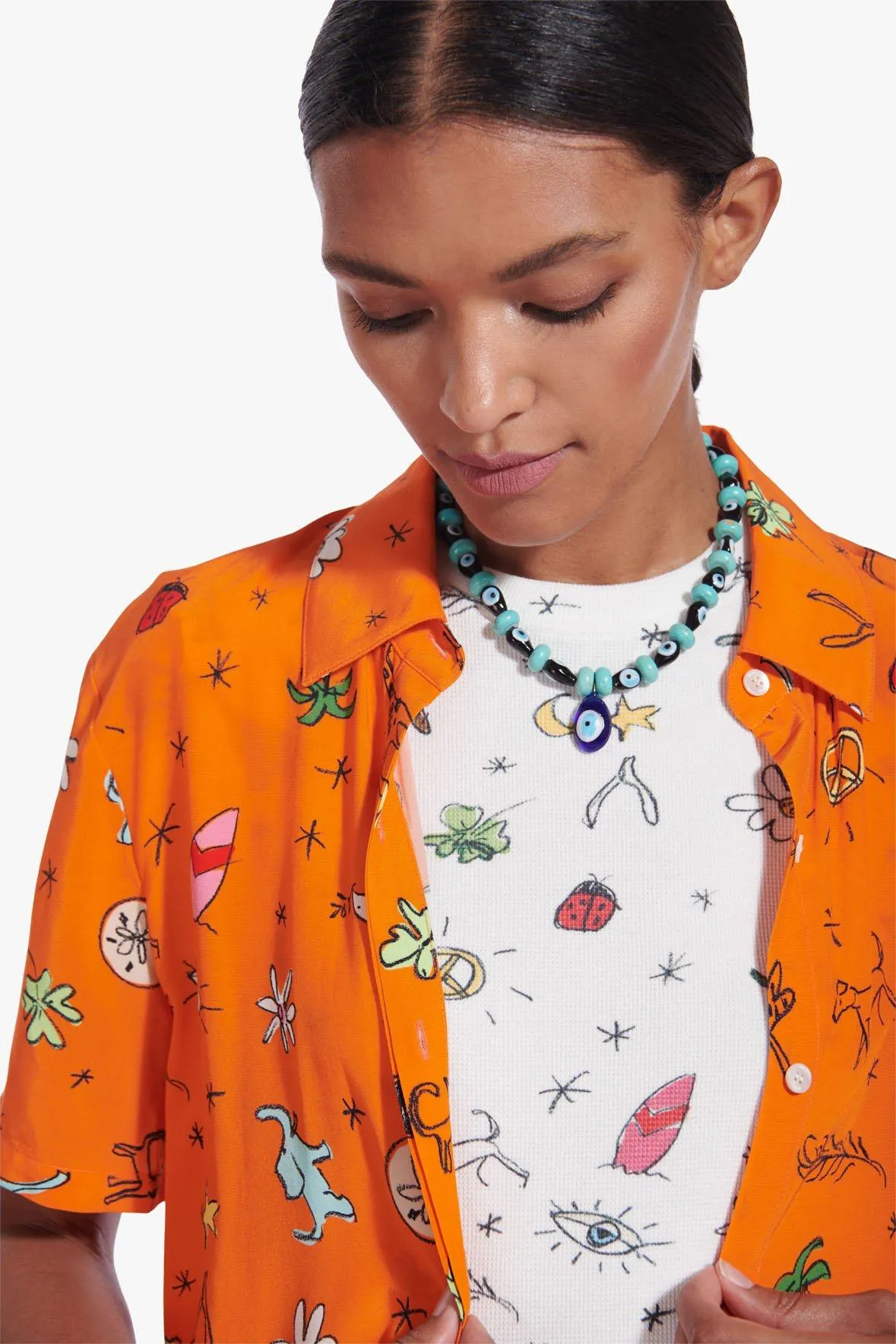 PALLAS TOP | GOOD VIBES NECTARINE
