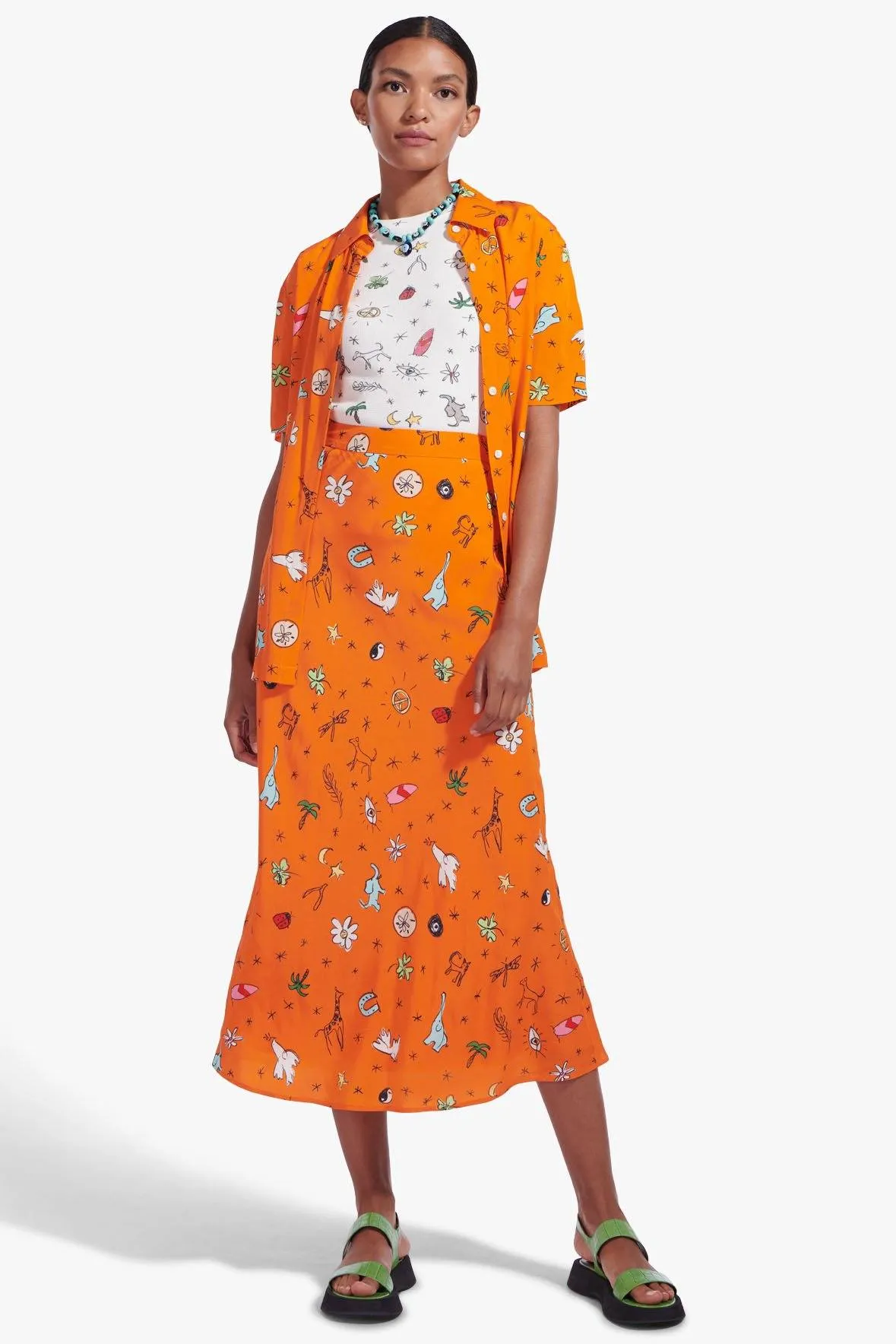 PALLAS TOP | GOOD VIBES NECTARINE
