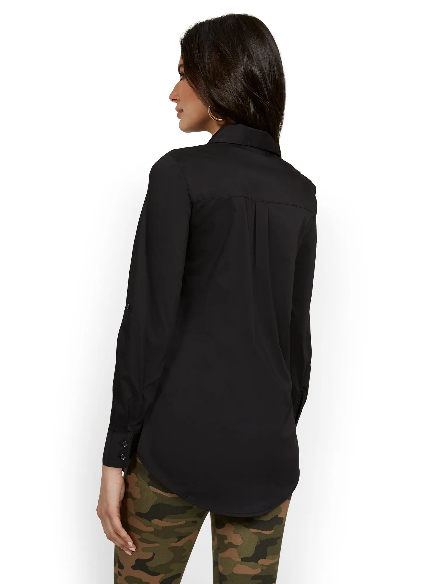 Petite Modern Madison Tunic Shirt - 7th Avenue