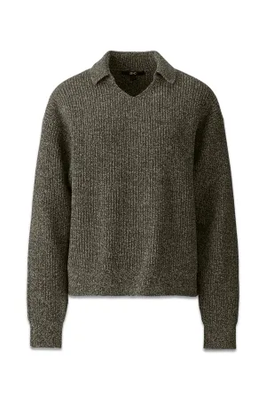 Polo Jumper, Olive