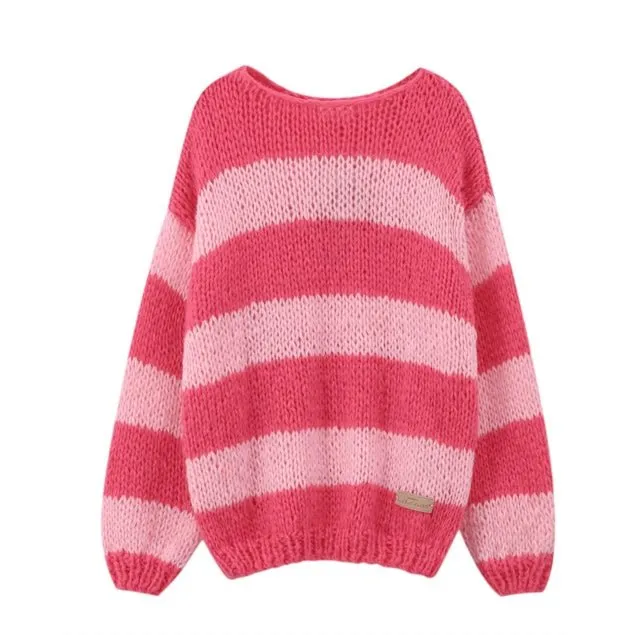 Pre-Order: Double Pink Forget Me Not Jumper