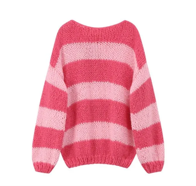 Pre-Order: Double Pink Forget Me Not Jumper
