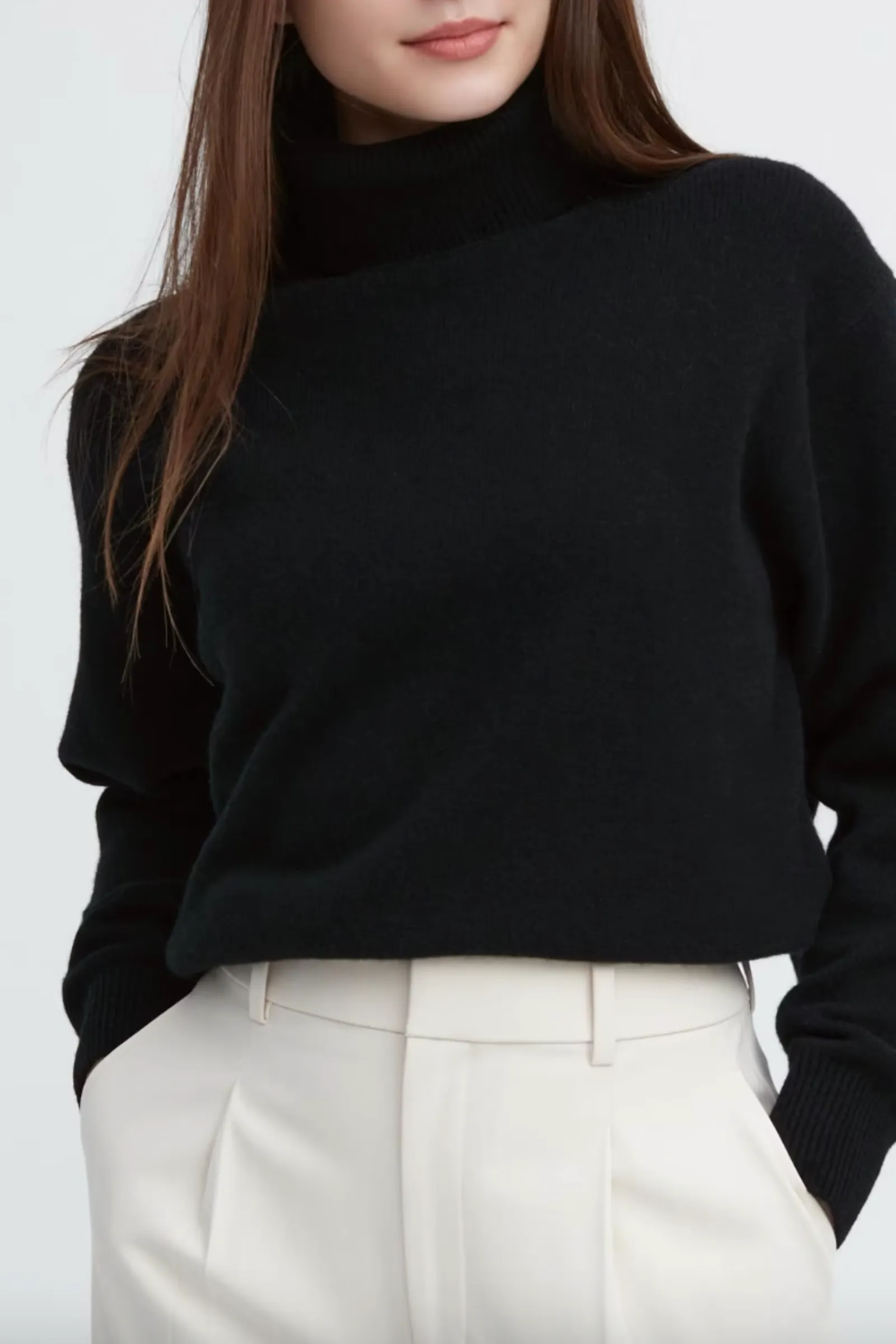 Premium Lambswool Turtleneck Jumper