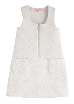Quilted Jumper- Gray