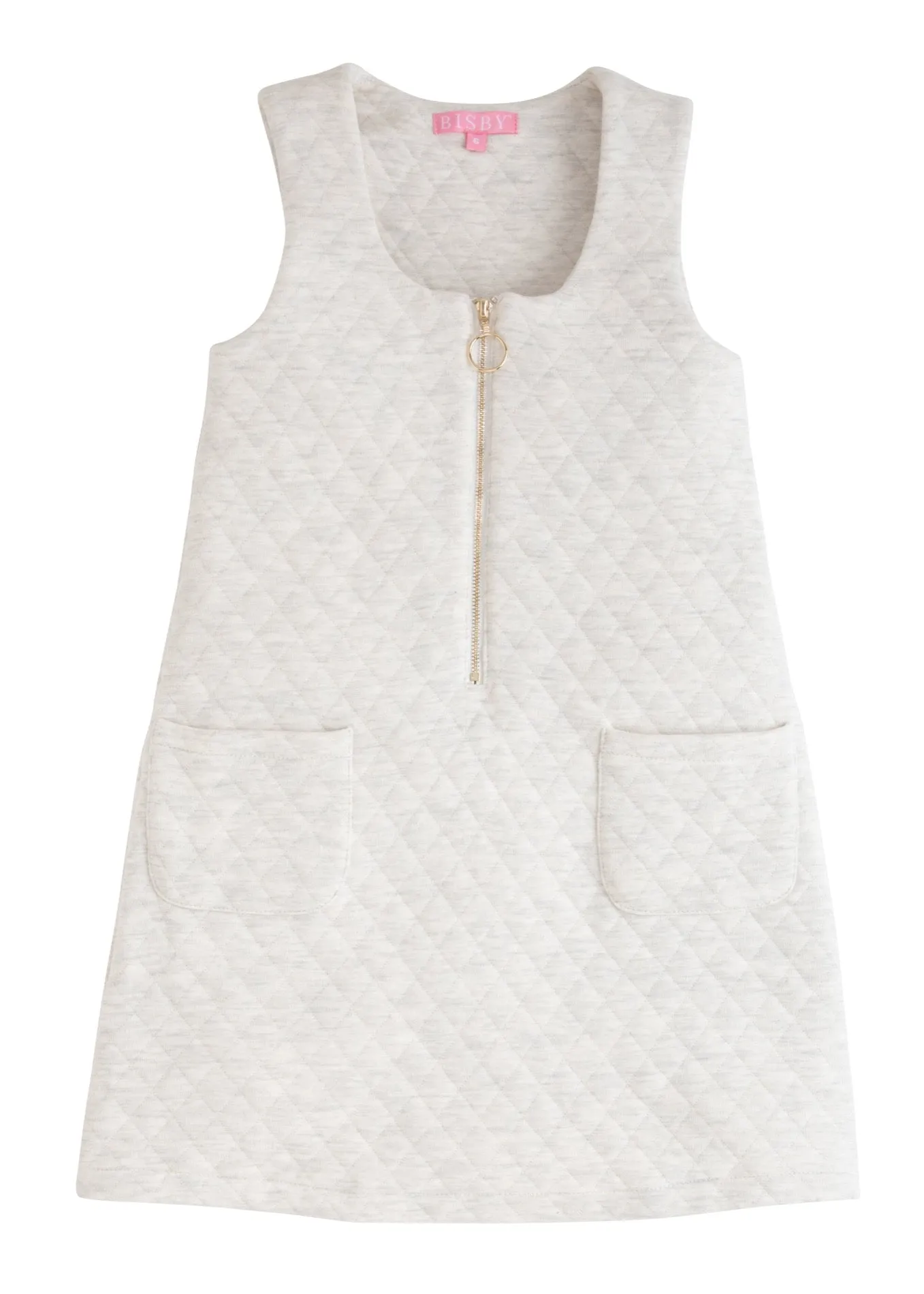 Quilted Jumper- Gray