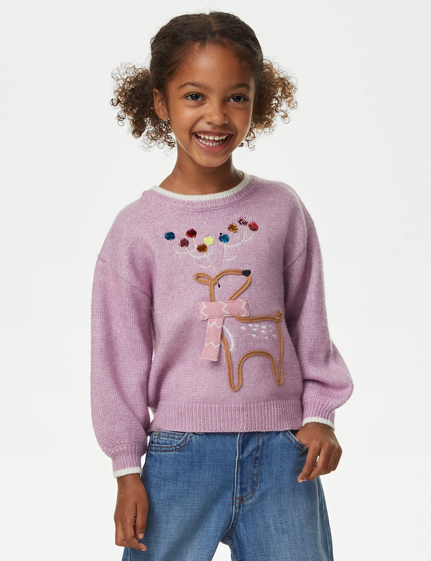 Reindeer Knitted Jumper