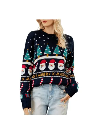 Santa & Candy-Cane Sweater