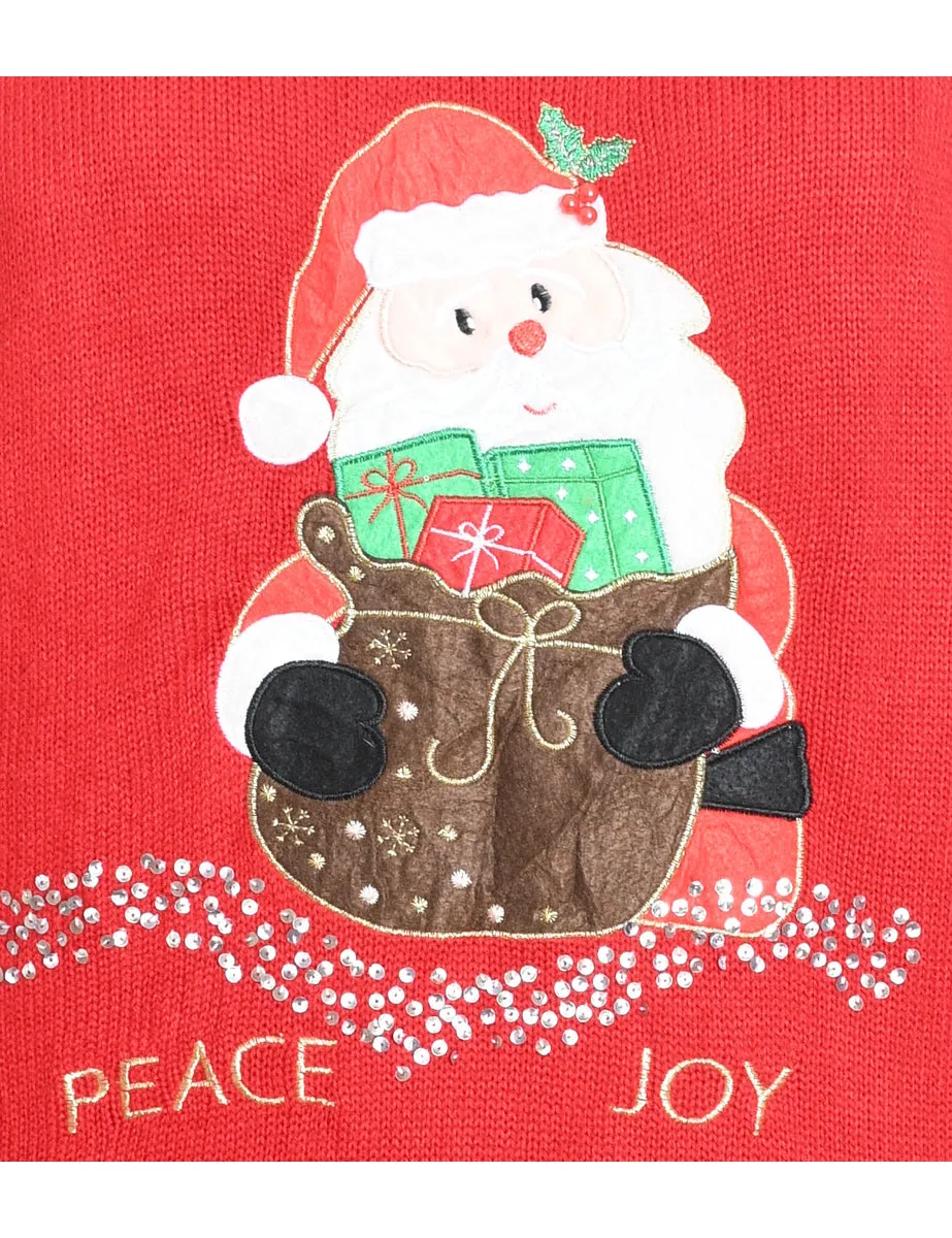 Santa Claus Christmas Jumper - XXL