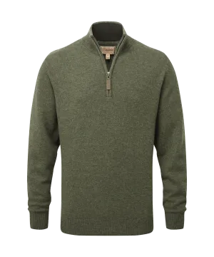 Schoffel Lewis Lambswool 1/4 Zip Jumper