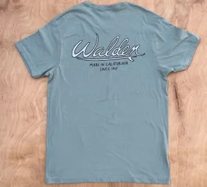 Scripted t-shirt: sage