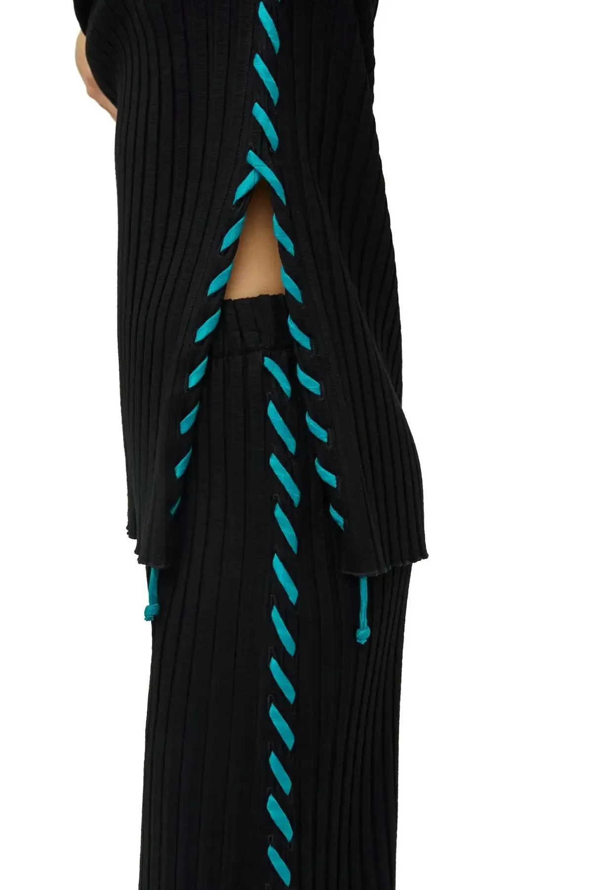 Simon Miller - Aukai Tunic with whip stitch in black