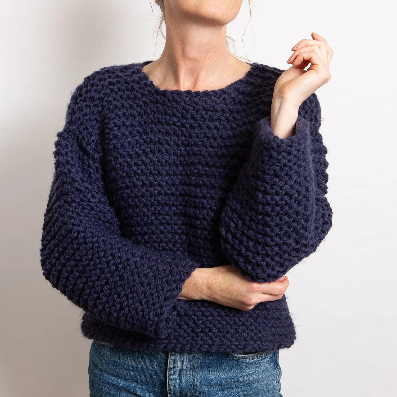 Simple Jumper Knitting Kit